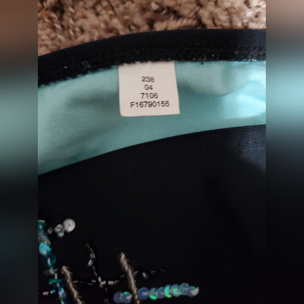 Black & Blue Bathing Suit - Picture 5 of 5